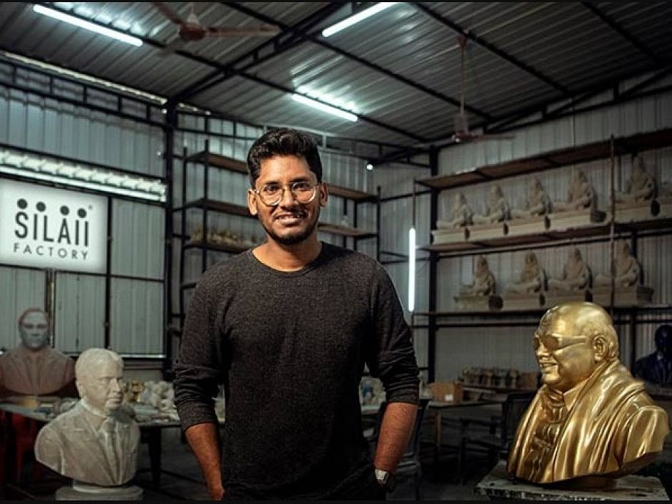 அடையாறில்-துவங்கப்பட்ட-சிலை-நிறுவனத்தின்-புதிய-விற்பனைக்-கூடம்;-பிரபலங்கள்-பங்க&