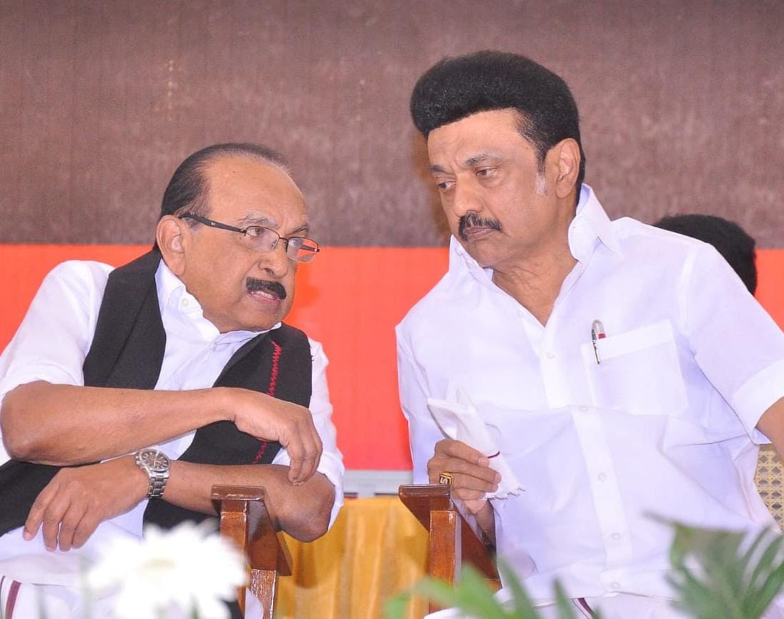 வைகோ - ஸ்டாலின்