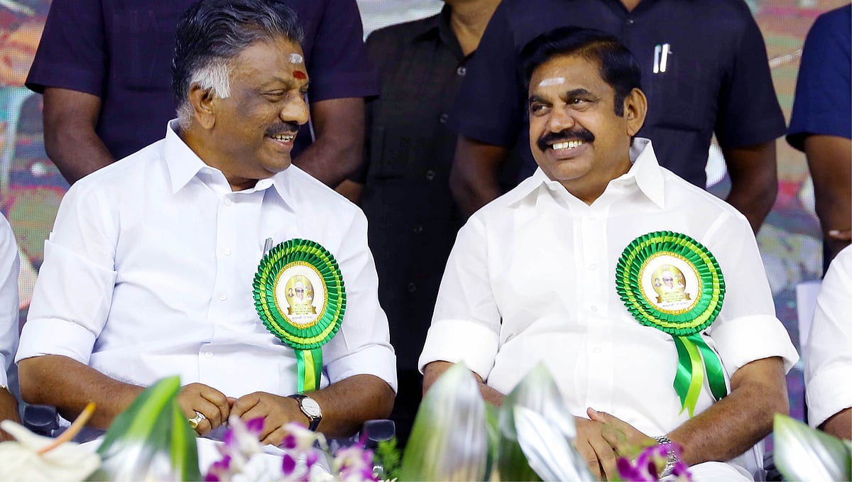 ஓ.பன்னீர்செல்வம், எடப்பாடி பழனிசாமி