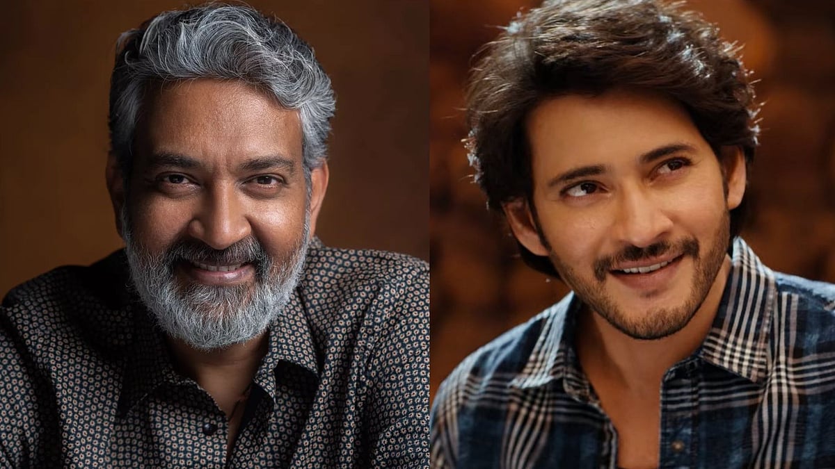 Rajamouli and Mahesh Babu