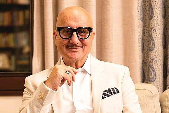 Anupam Kher sharing a life lesson about judging others