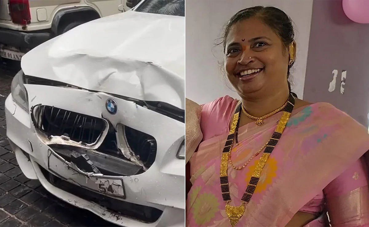 BMW Dash: குடிபோதையில் ஓட்டிய சிவசேனா பிரமுகர் மகன்; சீறிய பி.எம்.டபிள்யூ கார் மோதி பெண் உயிரிழப்பு!