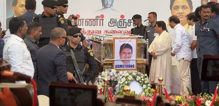 ஆம்ஸ்ட்ராங் கொலை: `தமிழ்நாட்டில் சட்ட ஒழுங்கு இல்லை... சிபிஐ விசாரணை வேண்டும் - மாயாவதி