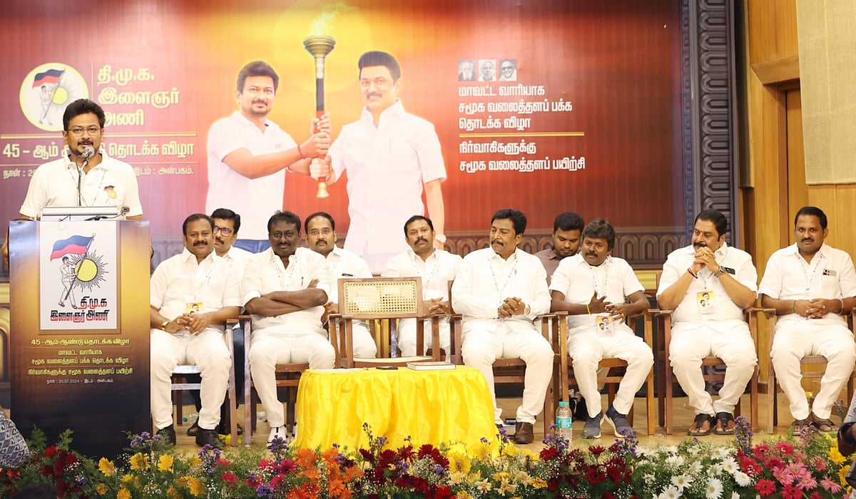 `எந்தப் பொறுப்பு வந்தாலும் இளைஞரணியை மறந்துவிட மாட்டேன்!’ - உதயநிதி ஸ்டாலின் கூறியது என்ன?!