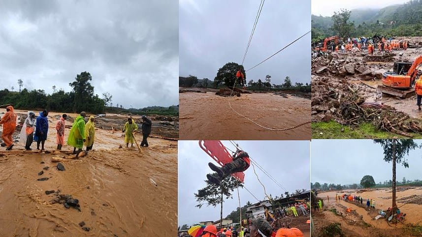Wayanad Lanslide: `எனது தந்தை இறந்தபோது உணர்ந்ததை இன்று உணர்கிறேன்! - வயநாட்டில் ராகுல் காந்தி