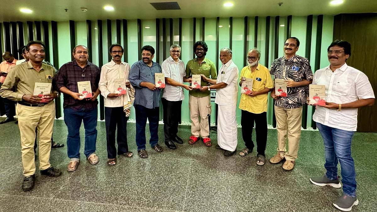 கோயில் யானையின் சிறுவன்: இயக்குநர் சீனு ராமசாமியின் புதிய கவிதை நூல் வெளியீடு!