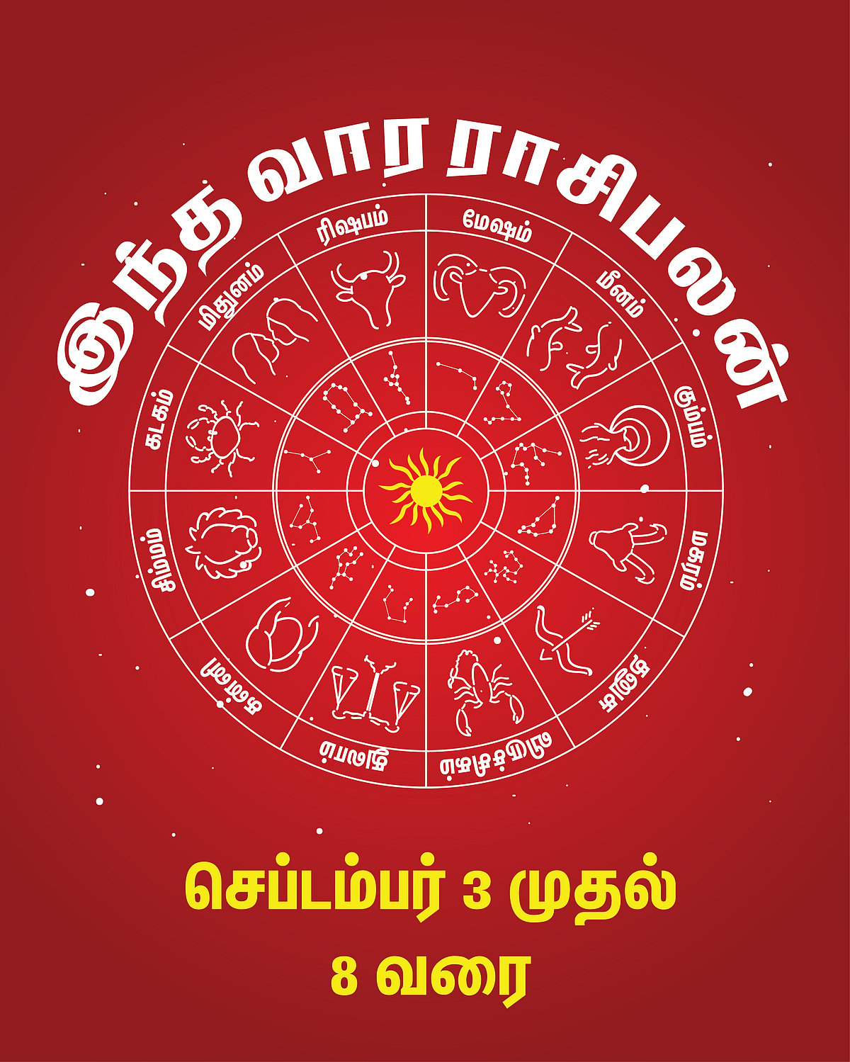 இந்த வார ராசிபலன்: செப்டம்பர் 3 முதல் 8 வரை #VikatanPhotoCards