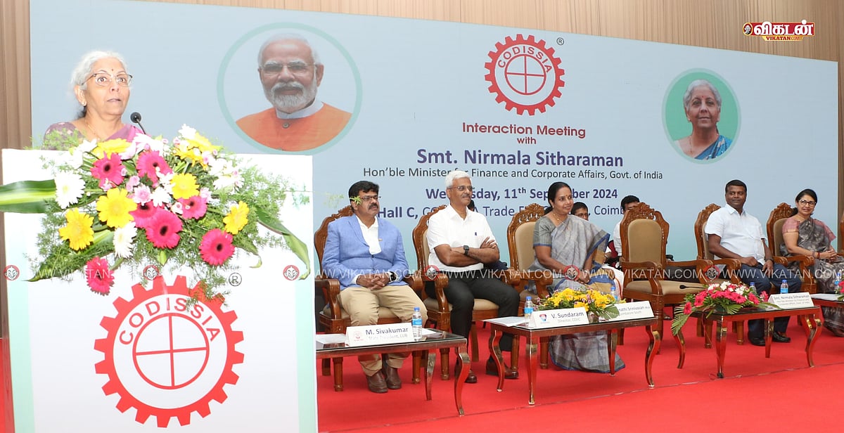 ``ஒவ்வொரு உணவுக்கும் ஒரு GST; கம்ப்யூட்டரே திணறுது -நிர்மலா சீதாராமனிடம் ஹோட்டல் உரிமையாளர் புகார்