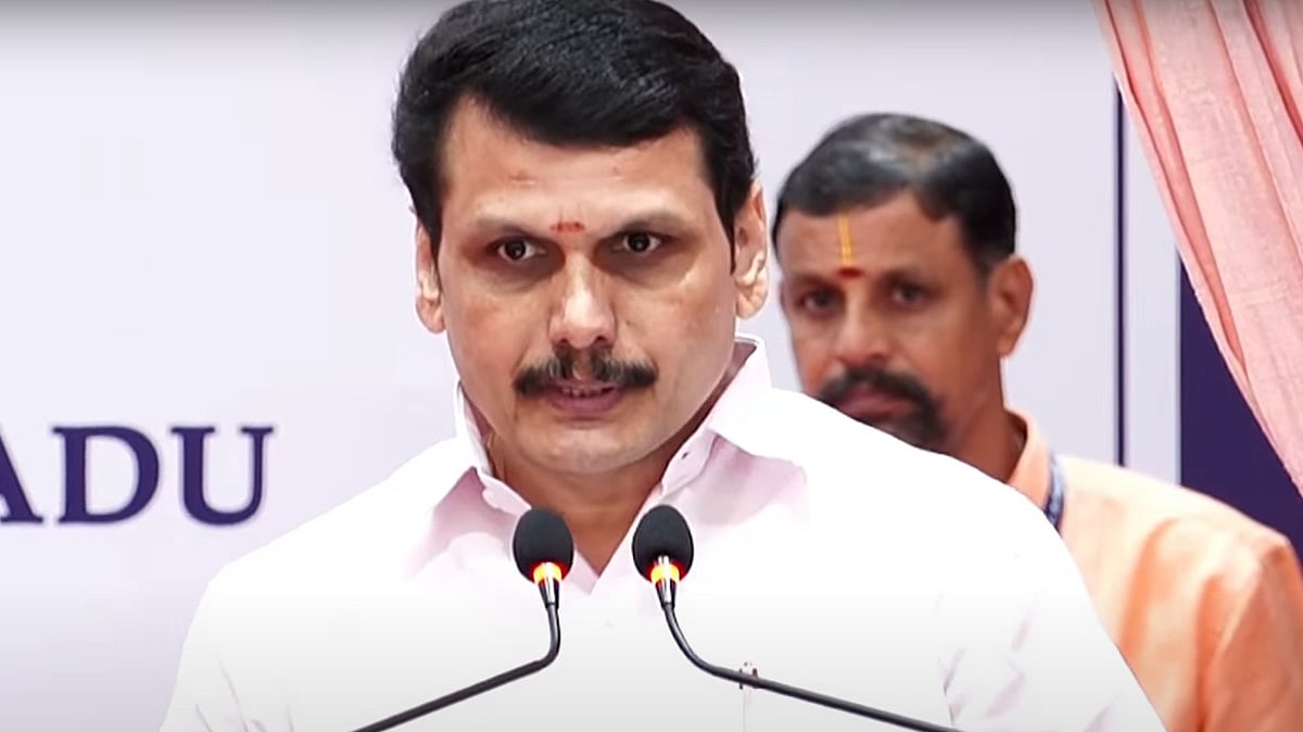 Senthil Balaji: ஜாமீனில் வெளிவந்த மூன்றே நாளில் பதவி... மீண்டும் அமைச்சரானார் செந்தில் பாலாஜி | DMK Senthil Balaji takes oath as minister at raj bhavan - Vikatan