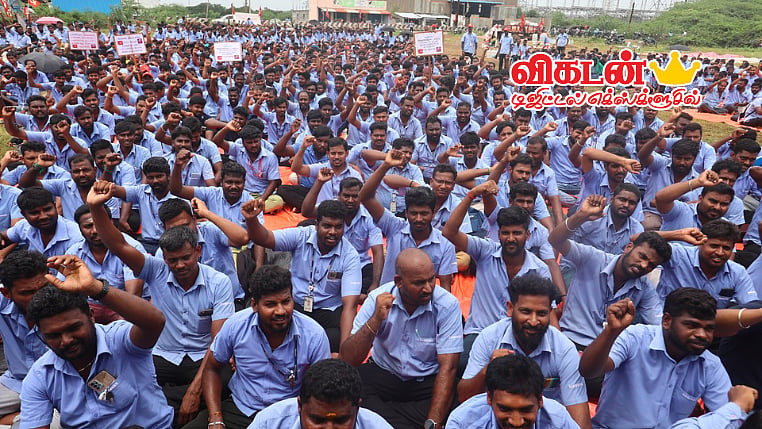 Samsung Employees Strike: ``தொழிலாளர்களை அடக்குமுறையால் ஒடுக்குவதா..? - எடப்பாடி பழனிசாமி கண்டனம்