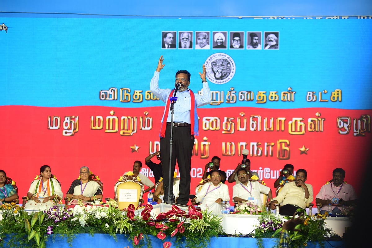 ``மற்ற அரசியல்வாதிபோல் இருந்திருந்தால், இதெல்லாம் கால்குலேட் பண்ணுவேன்..!” - திருமாவளவன் ஓப்பன் டாக்