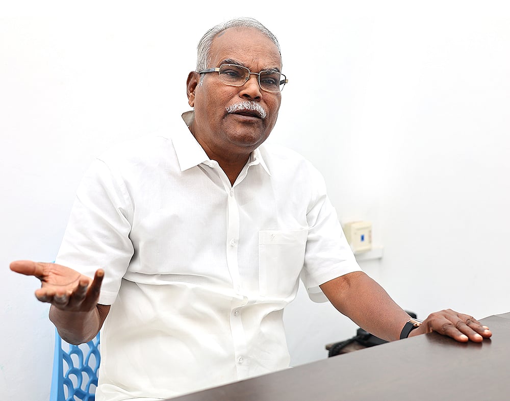 `கூட்டணி ஆட்சி, அதிகாரப் பகிர்வு என்பது அமைச்சர் பதவி வாங்குவது  மட்டும் இல்லை... - கே.பாலகிருஷ்ணன்