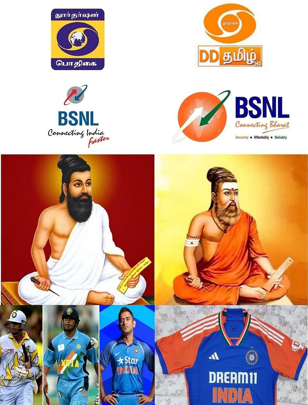 திருவள்ளுவர் முதல் BSNL வரை... `காவி’மயமும் ‘பாரத’ பற்றும் - எதிர்க்கட்சிகள் குற்றச்சாட்டு என்ன?!