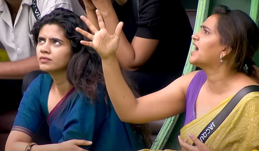 BB Tamil 8: `நீ யாரு என்ன சொல்றதுக்கு- 
கெட்ட வார்த்தை பேசிய ராணா; எகிறிய சவுந்தர்யா