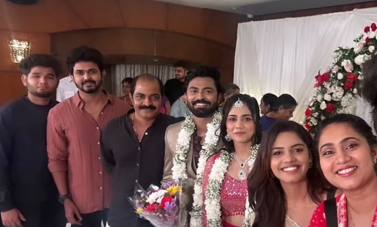 Sandhya Raagam: காதலியைக் கரம் பிடித்த `சந்தியா ராகம் தொடர் நடிகர்... குவியும் வாழ்த்துகள்!