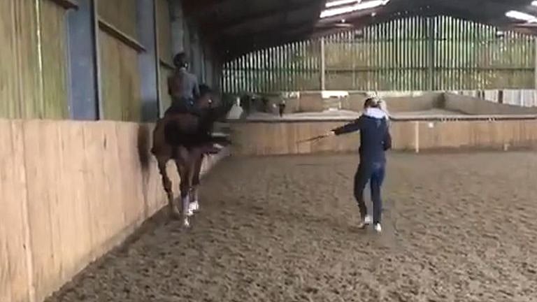 Charlotte Dujardin: குதிரையைத் துன்புறுத்திய ஒலிம்பிக் வெற்றியாளருக்கு ஓராண்டு தடை; நடந்தது என்ன?