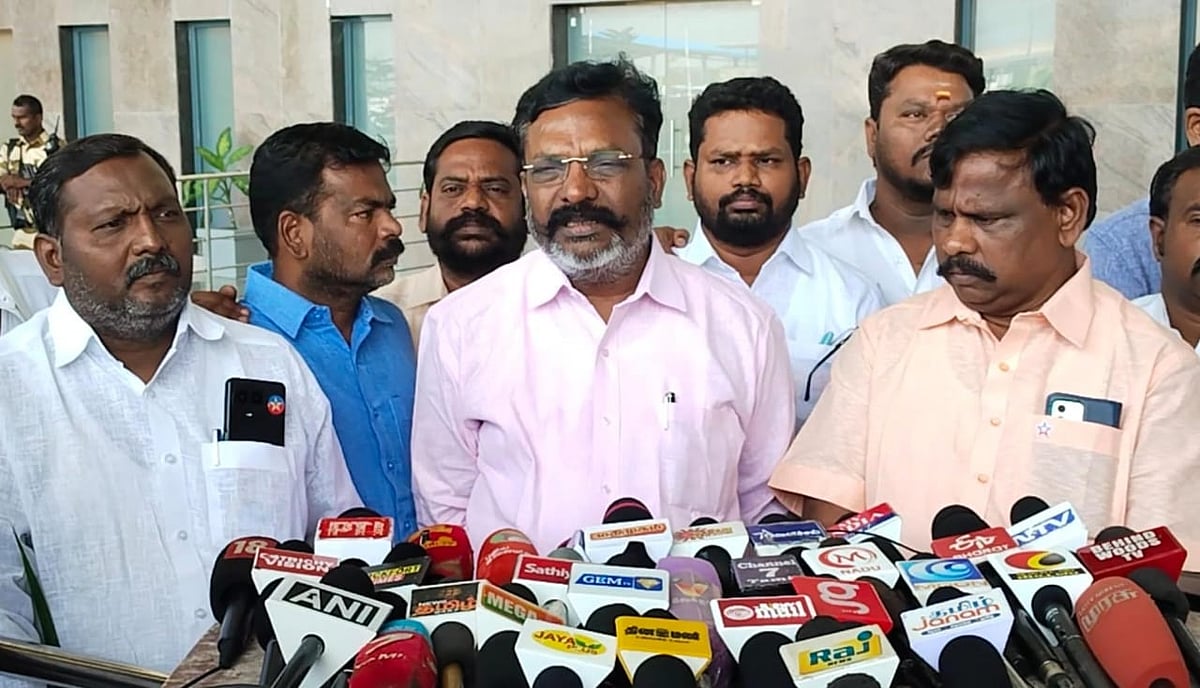 ``நான் பலவீனமானவன்  இல்லை!
- விஜய் பேச்சுக்கு திருமாவளவன் பதில்