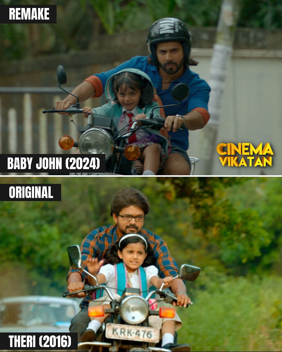 Baby John x Theri: `அது இதுல... - தெறி விஜய், பேபி ஜான் வருண்; ரீமேக் ரீஸர் | Photo Album