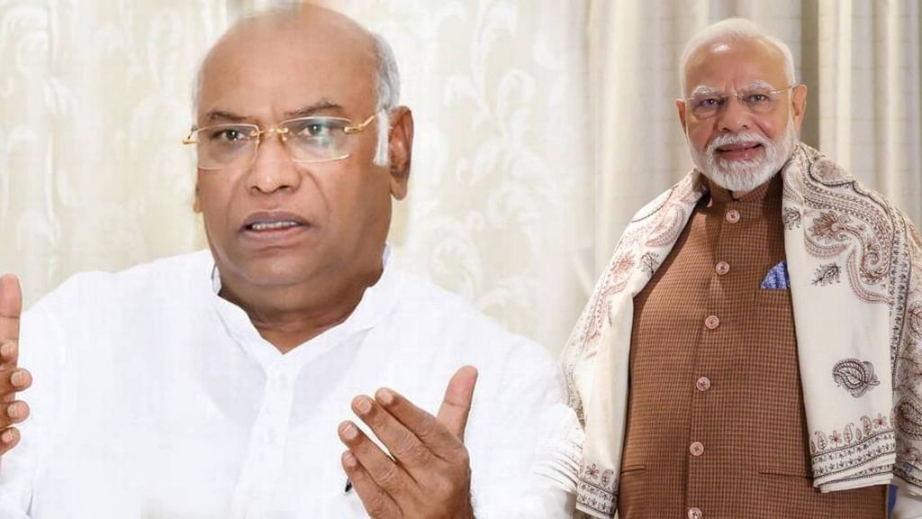 மல்லிகார்ஜுன கார்கே - மோடி