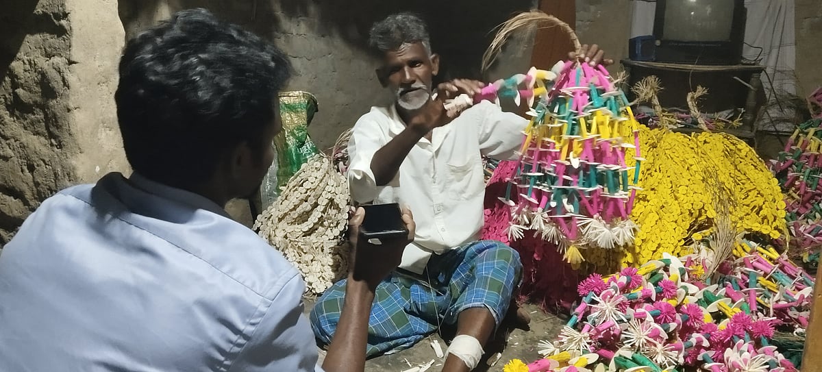 `மாட்டுப் பொங்கலை நம்பித்தான் எங்க பானையில சோறு - நெட்டி மாலையும்... நாரணமங்கல மக்கள் வாழ்வும்!