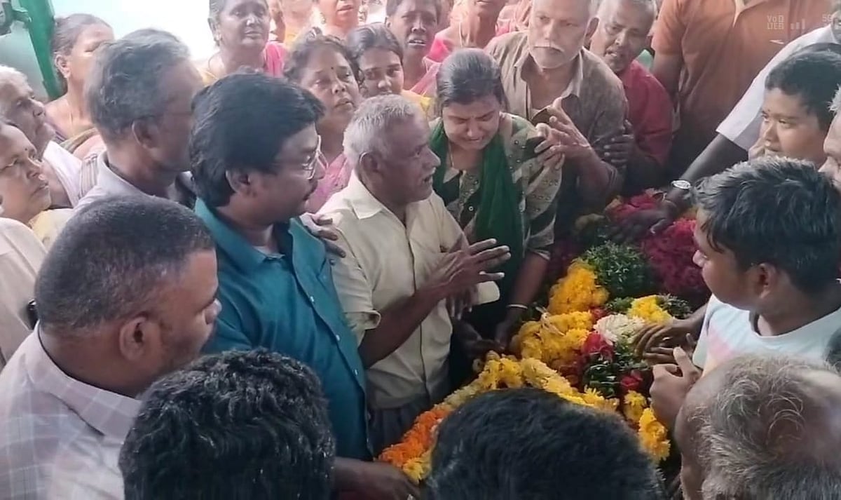 ``5 உயிர்களை காப்பாற்றி இருக்கிறார் -உறுப்புகள் தானம் செய்த பெண்ணுக்கு அரசு மரியாதையுடன் அடக்கம்