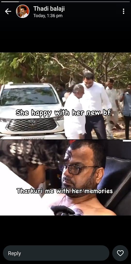 TVK: `பதவி ஆசையா.. பாலாஜிக்கு என்ன கொடுக்க வேண்டும் என்று தலைவர் விஜய்க்கு தெரியும் - தாடி பாலாஜி