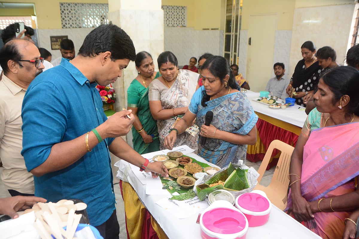 புதுச்சேரி: அரங்கில் அணிவகுத்த பரம்பர்ய உணவுகள் - சமையல் சூப்பர் ஸ்டார் போட்டியில் முந்திய 3 ராணிகள்