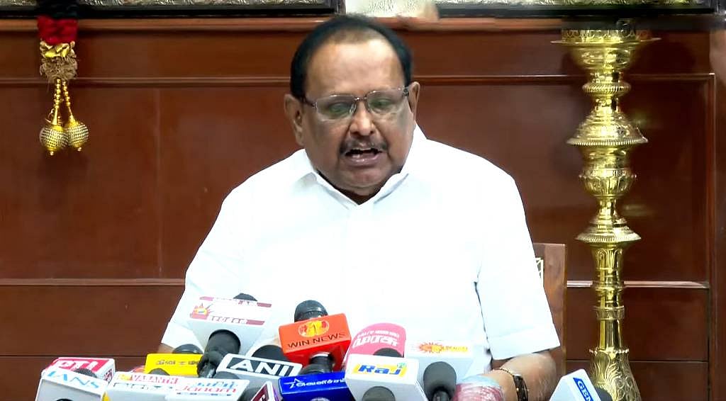 `தொகுதி மறுசீரமைப்பை நாங்கள் வேண்டாம் எனக் கூறுவது இதனால்தான்..! - அமைச்சர் ரகுபதி சொல்வதென்ன?