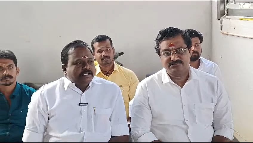 &rdquo;குடமுழுக்கா இல்லை திமுக கட்சிக் கூட்டமா? - தஞ்சாவூர் மாவட்ட ஆட்சியரைச் சாடும் பாஜக; பின்னணி என்ன?