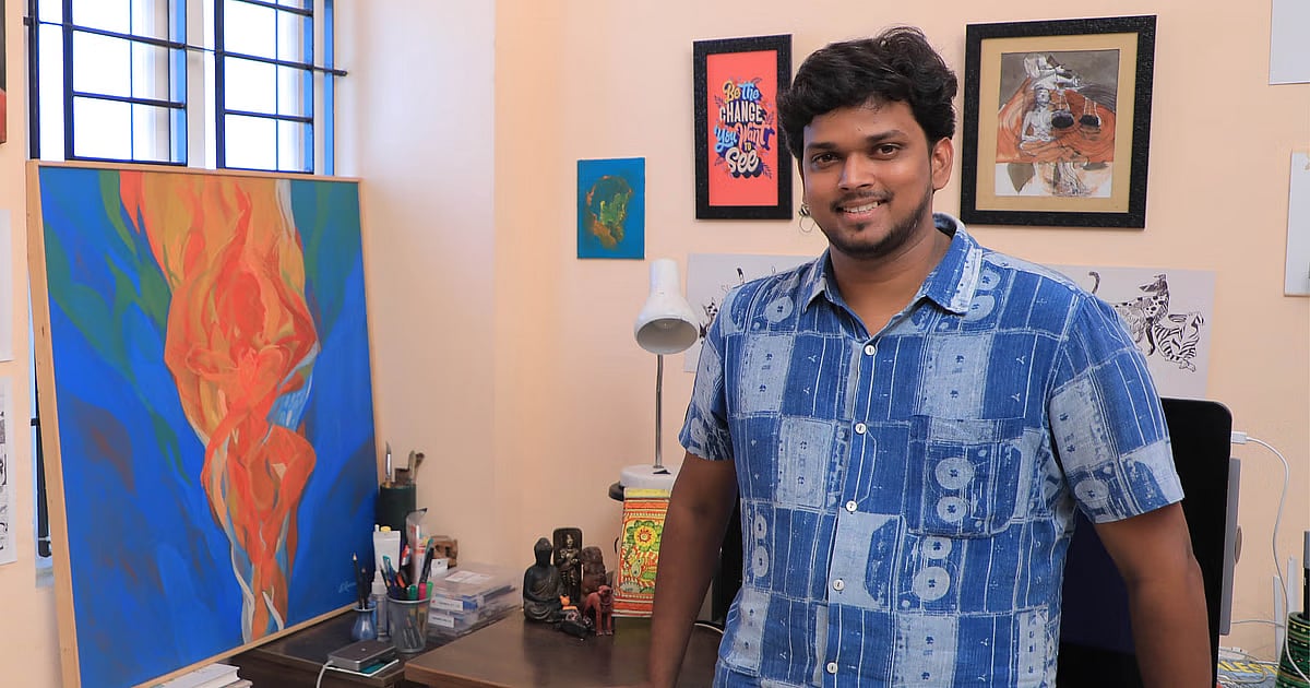 விகடன் இணையதள முடக்கம்: ``மொத்த கலை வெளிப்பாட்டுக்கும் அச்சுறுத்தல்! -ஓவியர் ராமமூர்த்தி கண்டனம்