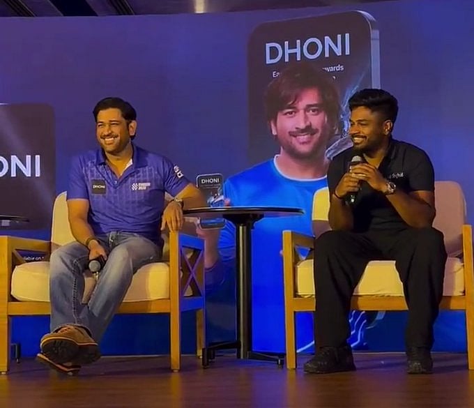Dhoni : ``பட்டர் சிக்கனும் பட்டர் பனீரும் ஒன்றல்ல... - வைரலாகும் தோனியின் ஃபேவரைட் டிஷ் வீடியோ