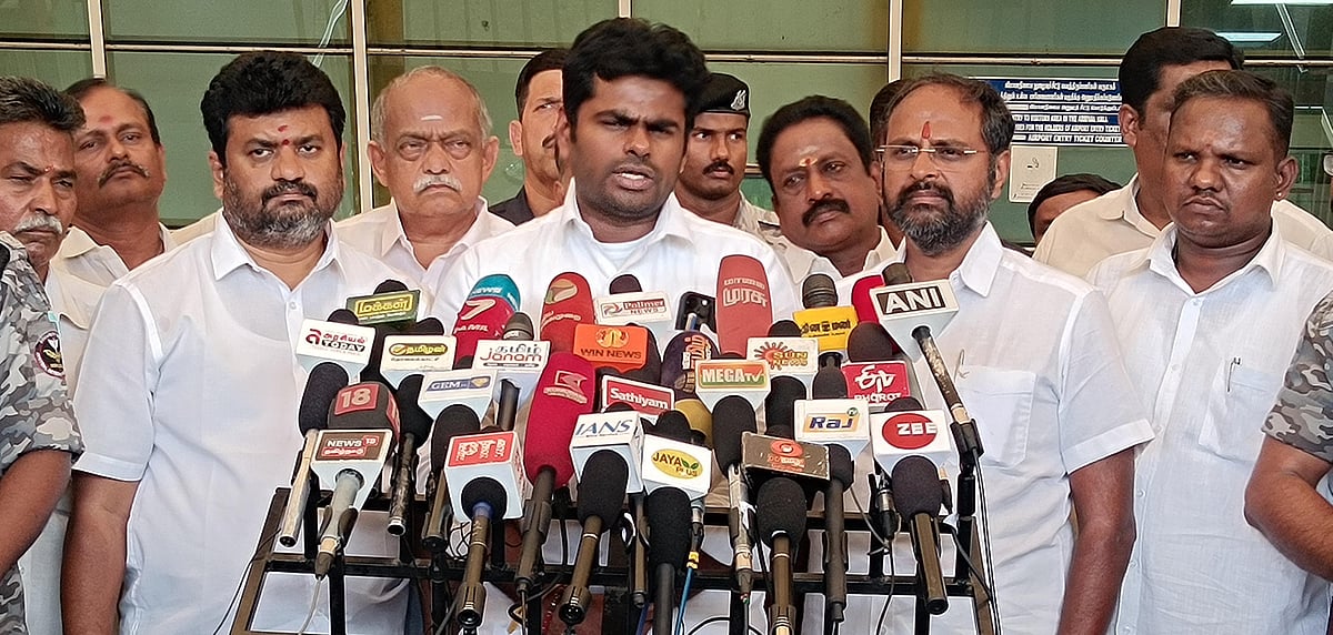 நோட்டா கட்சினு சொன்னாங்க.. இப்ப கூட்டணிக்காக தவம் இருக்காங்க - யாரை சீண்டுகிறார் அண்ணாமலை?