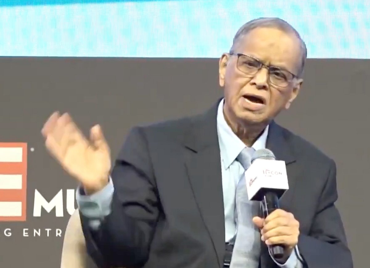 Infosys: `எதர்கெடுத்தாலும் AI என்று பேசுகிறார்கள்; அது ஒரு சாதராண தொழில்நுட்பம் - நாராயண மூர்த்தி