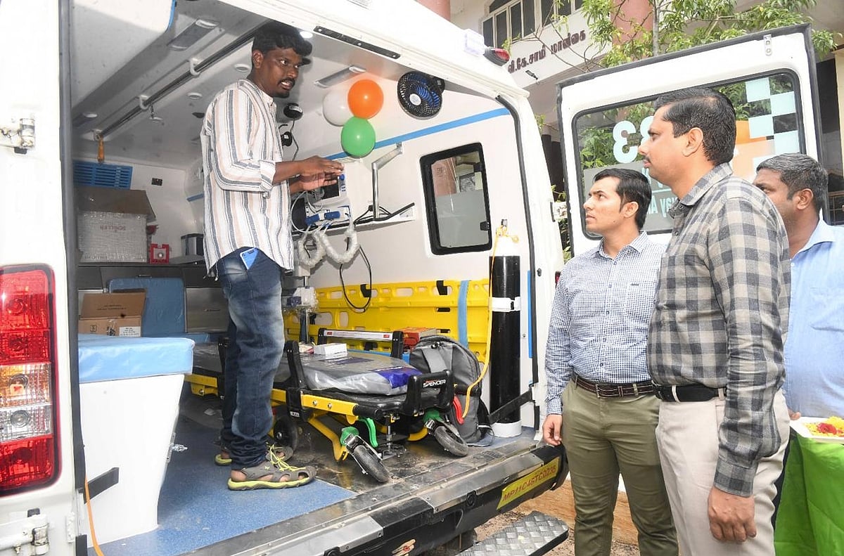 தூத்துக்குடி: 24 மணிநேர அவசரகால ஊர்தி; தமிழ்நாட்டிலேயே முதல் முறை; தொடங்கிய சேவை