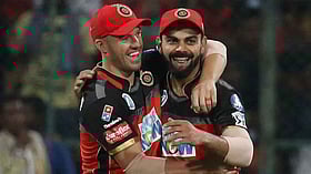 RCB: " ‘ஈ சலா கப் நம்தே' சொல்ல வேணாம்னு கோலி சொல்லிட்டாரு; ஒருவேளை ஜெயிச்சா..." - டிவில்லியர்ஸ்