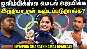 '5 ஒலிம்பிக்ஸ் போயிட்டேன் ஆனாலும்..' - Sharath Kamal about his Career and Indian Sports | Vikatan