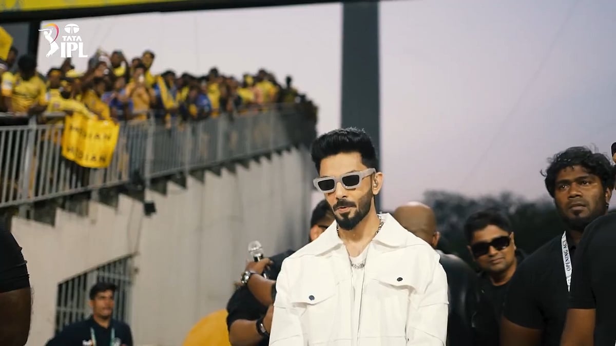 Anirudh at Chepauk