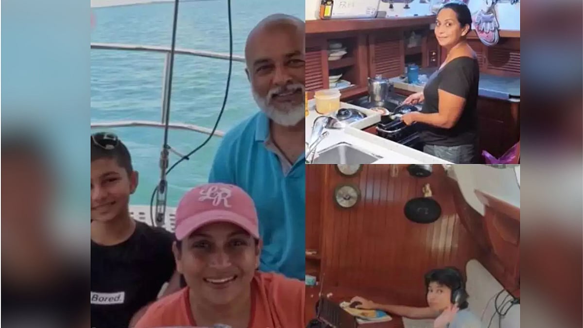 Life On Boat: வீடு, உடைமைகளை விற்று, பாய்மரப்படகில் குடியேறிய இந்திய குடும்பம்- கனவு நனவானது எப்படி?