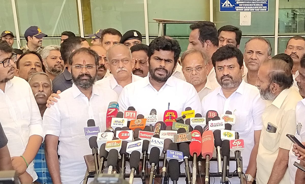 எதையும் மாற்றிப் பேசவில்லை; எந்தக் கட்சியையும் அழித்து வளர மாட்டோம் - அண்ணாமலை