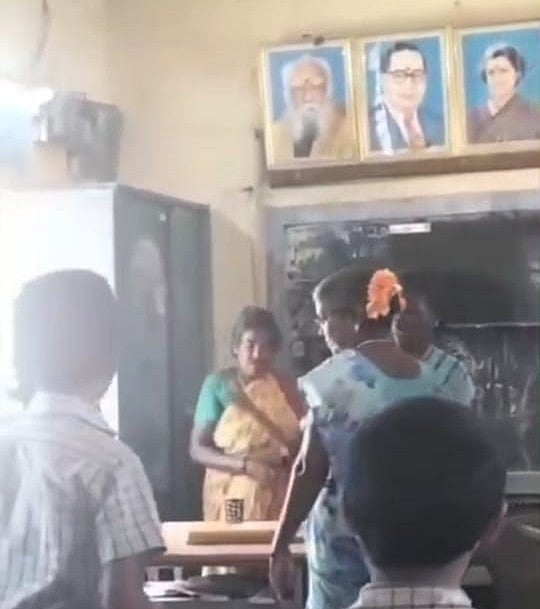 முட்டை கேட்ட மாணவனை துடைப்பத்தால் தாக்கிய பெண்கள் - திருவண்ணாமலை அரசுப் பள்ளியில் அதிர்ச்சி!