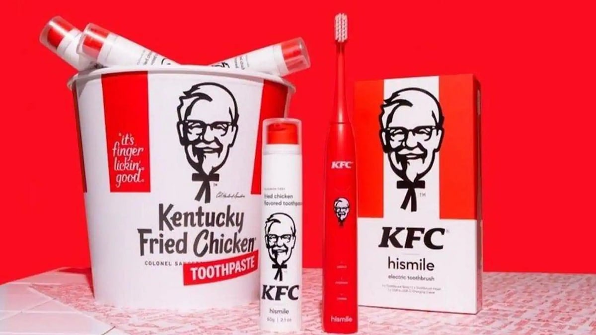 சிக்கன் பிளேவரில் டூத் பேஸ்ட் அறிமுகப்படுத்திய KFC நிறுவனம் - இதன் விலை என்ன தெரியுமா?