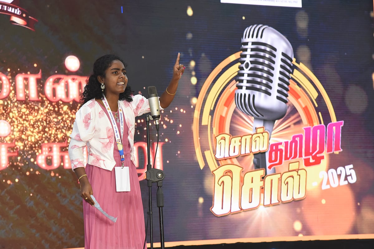 SRM: மாணவர்களைப் பேச்சாளர்கள் ஆக்கிய தமிழ் பேராயம்