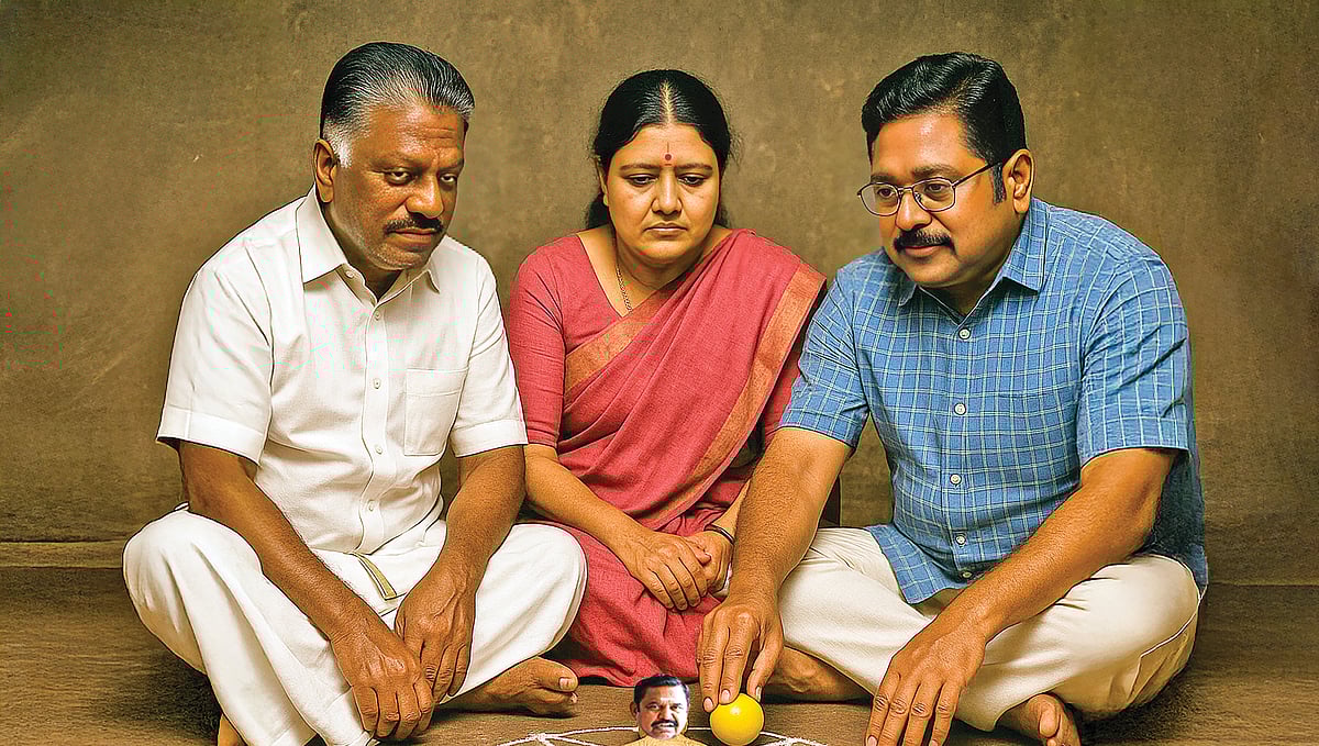பன்னீர்செல்வம், சசிகலா, தினகரன்