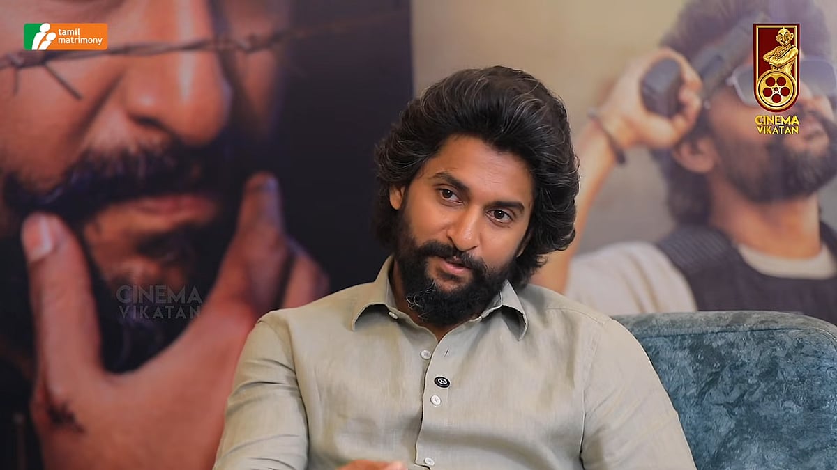 Nani: ``இவ்வளவு சீக்கிரமா `A படம் பண்ணுவேன்னு நினைக்கல! - நானி பேட்டி