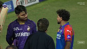 IPL 2025: ஜாலியாக கன்னத்தில் தட்டிய குல்தீப்... சட்டென ரின்கு சிங் கொடுத்த ஷாக் ரியாக்ஷன்! | Video