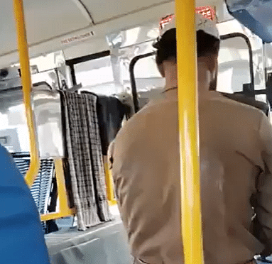 கர்நாடகா பஸ் டிரைவர் - வைரல் வீடியோ