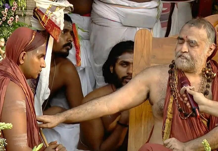 காஞ்சி சங்கர மடத்தின் 71-வது இளைய பீடாதிபதி நியமனம்