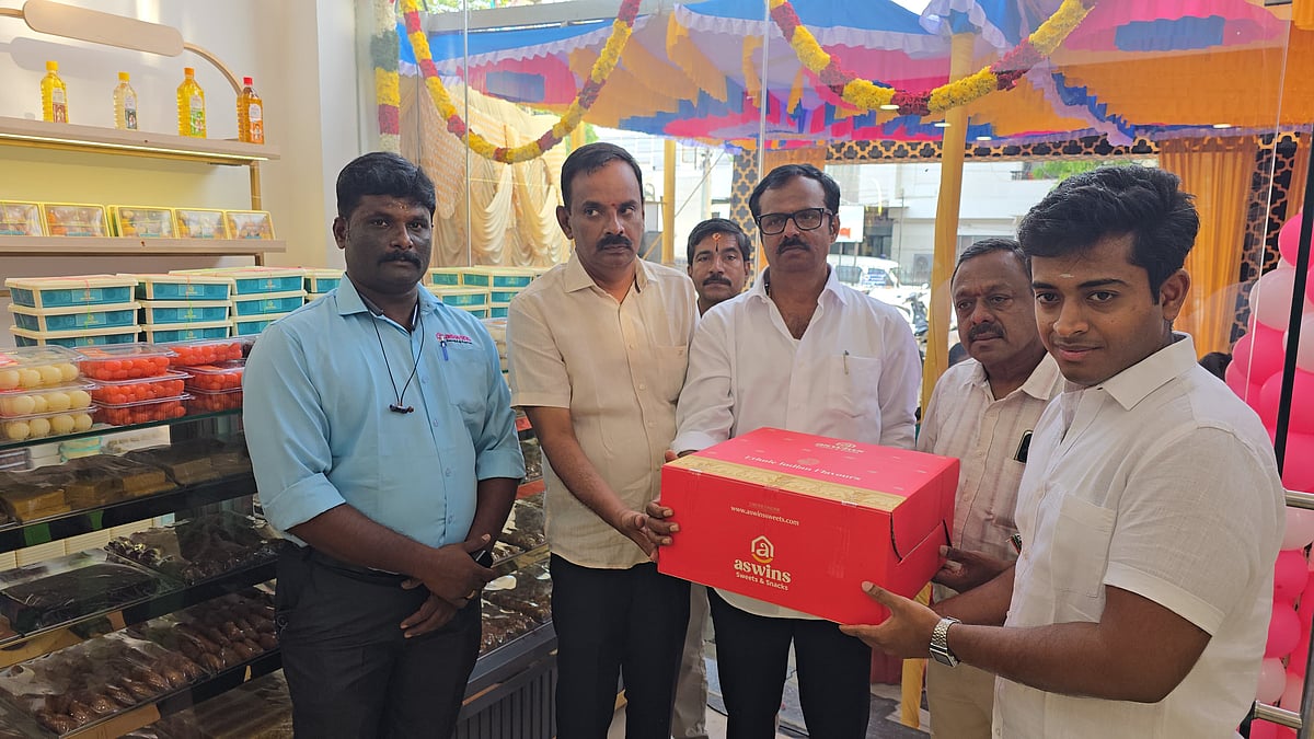Aswins: தஞ்சாவூரில் 42 வது கிளையைத் தொடங்கிய அஸ்வின்ஸ் ஸ்வீட்ஸ்