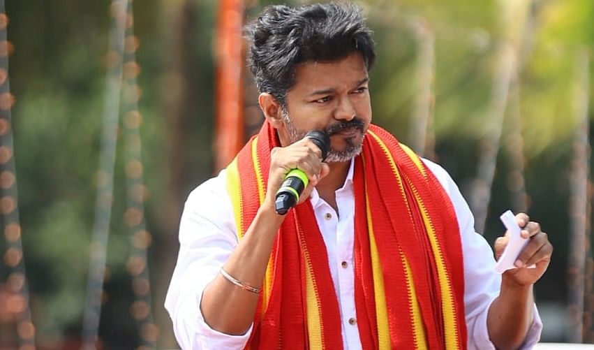 தவெக தலைவர் விஜய்