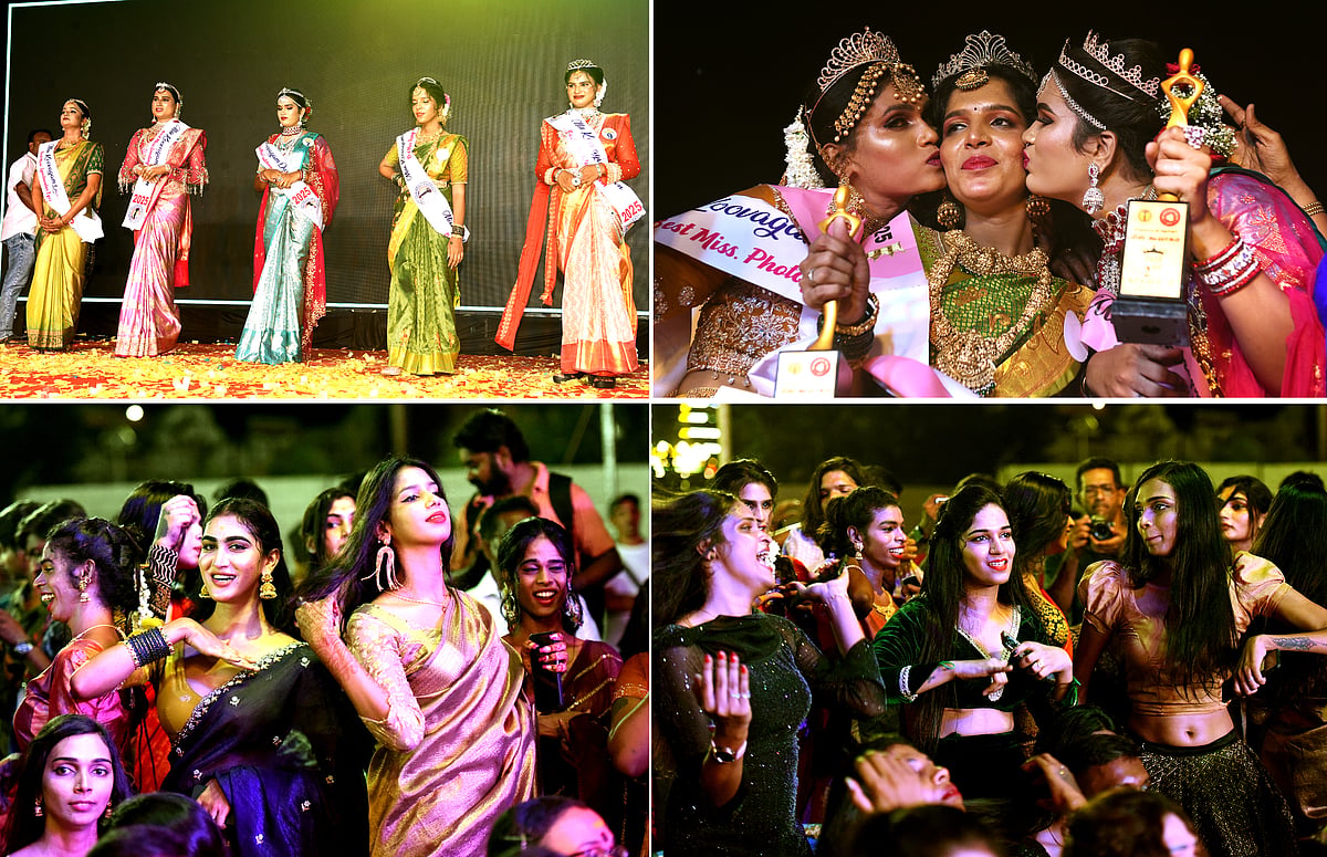 Miss Koovagam: விழுப்புரத்தில் மிஸ் கூவாகம் அழகிப் போட்டி; ஏஞ்சலாக வந்த திருநங்கைகள் | Photo Album